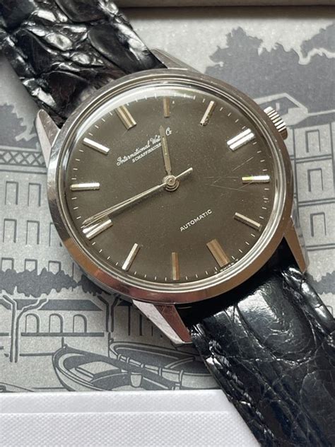 iwc 854|1966 Vintage IWC Automatic Calber C. 854 in Stainless Steel.